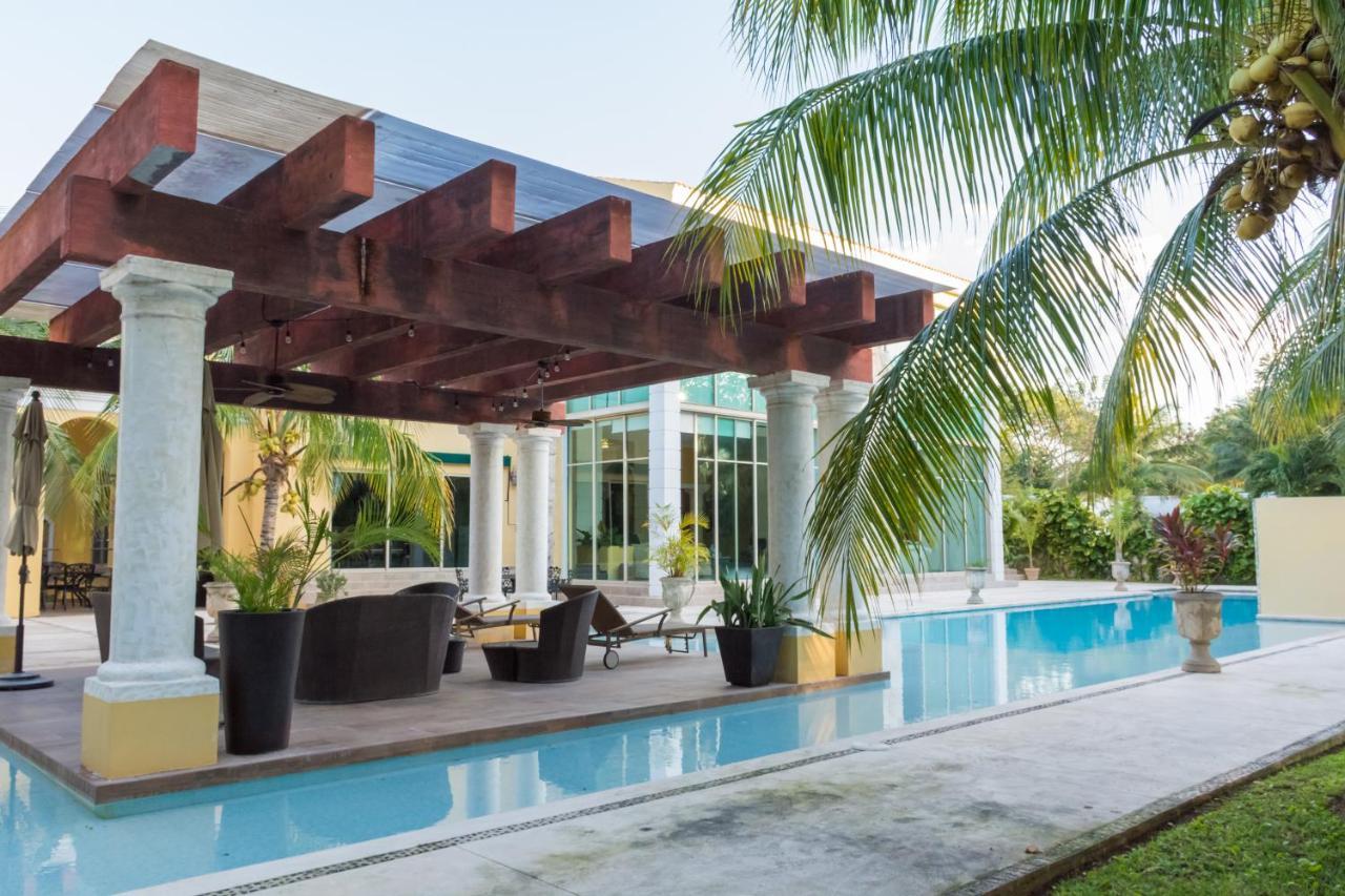 Hotel Boutique Mansion La Ceiba メリダ エクステリア 写真